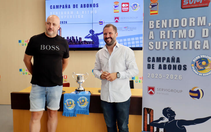 El Club Voleibol Playas de Benidorm pide el apoyo de familias y aficionados de cara a una temporada “histórica”
